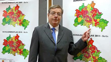Nicht viel Gutes hatte Jochen Wolfram von Creditreform am Mittwoch in Berlin zu verkünden.