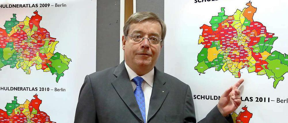 Nicht viel Gutes hatte Jochen Wolfram von Creditreform am Mittwoch in Berlin zu verkünden.