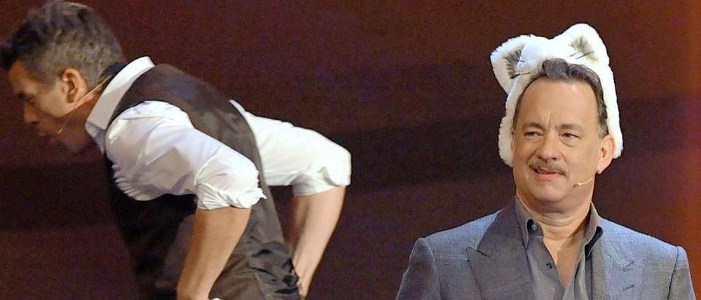 Tom Hanks wollte als Gast bei Markus Lanz eigentlich nur noch, dass die Sendung endlich vorbei ist.