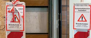 Der Brandschutz bereitet beim Flughafen BER immer noch Probleme.