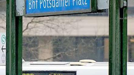 Zu einem unschönen Zwischenfall kam es am Montagmorgen am Potsdamer Platz.