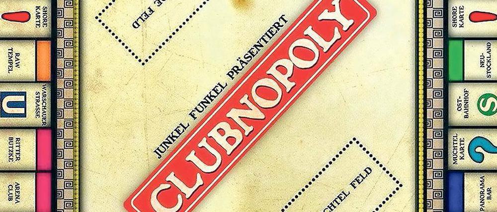 Durch die Clubs ziehen. Selbst Hartgesottene schaffen in einer Nacht nur eine Handvoll Clubs. Bei Clubnopoly schaffen es auch die weniger Feierfesten in wenigen Minuten durch fast alle angesagten Läden der Stadt. Bei dem Szene-Monopoly, das die Berliner Veranstalter von „Junkel Funkel“ erfunden haben, kann jeder mal Clubbesitzer und Veranstalter sein. Ausprobieren kann man das Brettspiel noch bis Sonnabend bei den Berlin Music Days. Wer lieber richtig feiern will, geht auf eine der zahlreichen Partys des Festivals.