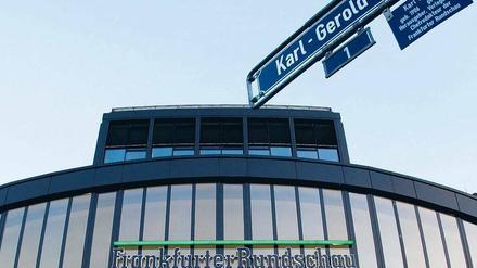Das Verlagshaus der "Frankfurter Rundschau" am Karl-Gerold-Platz. Vor zehn Jahren wurden noch gut 183 000 Hefte täglich verkauft. 