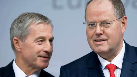 Fitschen (links) und Steinbrück
