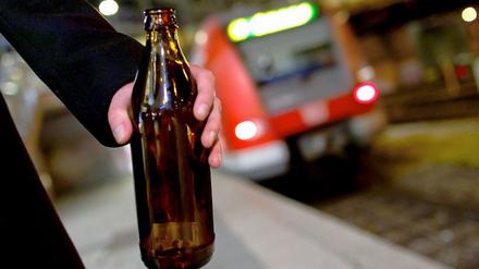 Alkohol auf dem Bahnhof - in Ordnung oder nicht?