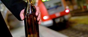 Alkohol auf dem Bahnhof - in Ordnung oder nicht?