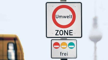 Kommt zur Umweltzone auch noch die City-Maut? Berlin und Brandenburg sind dagegen.