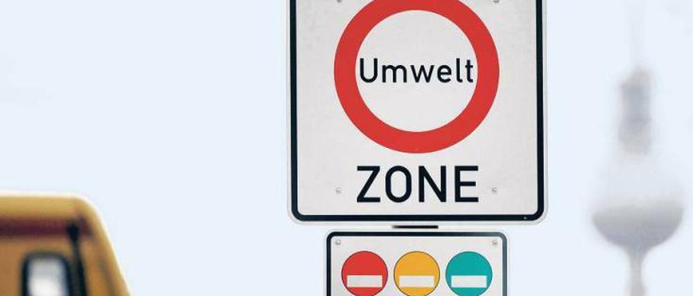 Kommt zur Umweltzone auch noch die City-Maut? Berlin und Brandenburg sind dagegen.