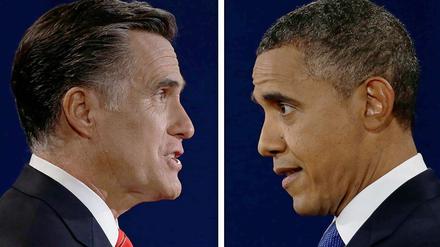 Mitt Romney fordert Barack Obama heraus.