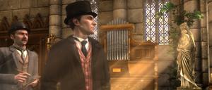 Watson und Sherlock Holmes im Einsatz.