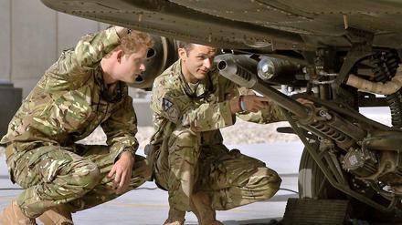 Vier Monate lang soll Prinz Harry in Afghanistan dienen. 