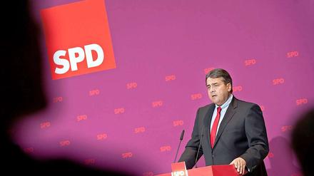 Hitzig wird über die "K-Frage" spekuliert. Sigmar Gabriel, der Chef der SPD, konzentriert sich im Augenblick lieber auf Inhalte.