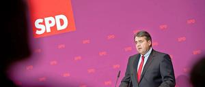 Hitzig wird über die "K-Frage" spekuliert. Sigmar Gabriel, der Chef der SPD, konzentriert sich im Augenblick lieber auf Inhalte.