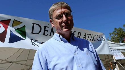 Mit einem Hungerstreik protestiert Ungarns früherer Ministerpräsident Ferenc Gyurcsany gegen eine geplante Reform des Wahlrechts.