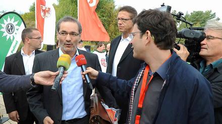 Der unumstrittene Brandenburger Landeschef Matthias Platzeck.