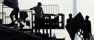 Deutsche Unternehmen sind nicht so optimistisch wie von vielen Experten erwartet.