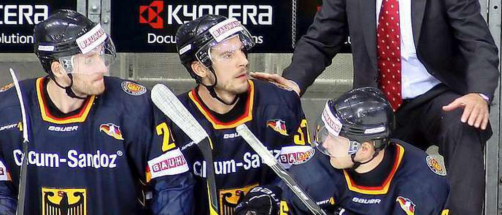 Im Nationalteam schon in dieser Saison im Einsatz. André Rankel (ganz links)