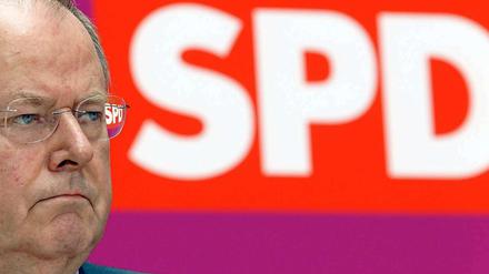 Peer Steinbrück nach seiner Nominierung zum Kanzlerkandidaten durch den SPD-Vorstand.