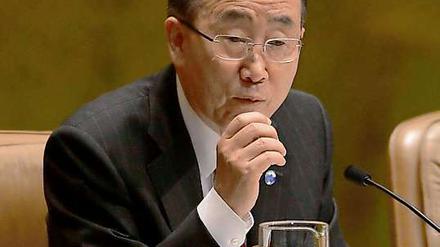 Ban Ki Moon findet inzwischen klare Worte.