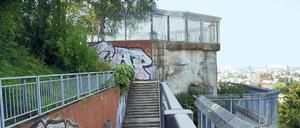 Trutzburg. In den Bunker-Anlagen unter dem Humboldthain suchten während des Zweiten Weltkriegs Mütter und Kinder Schutz.