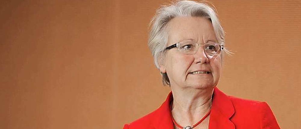 Im Visier der Plagiatsjäger: Annette Schavan (CDU).