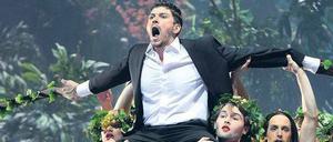 Die erste Oper der Geschichte hat einen Künstler als Helden. Dominik Köninger als Orpheus in Koskys Einstand-Inszenierung.