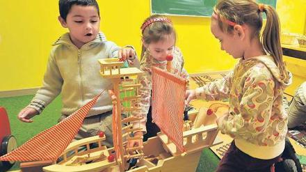 Vor allem im Westen gibt es Vorbehalte gegen die Fremdbetreuung von Kindern.Foto: dpa