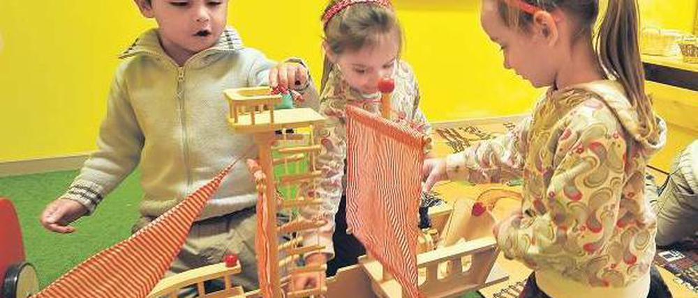 Vor allem im Westen gibt es Vorbehalte gegen die Fremdbetreuung von Kindern.Foto: dpa