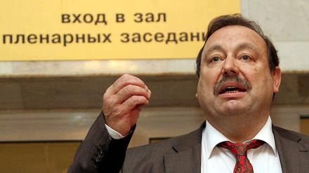 Der russische Oppositionspolitiker Gennadi Gudkow.
