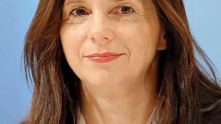 Katrin Göring-Eckardt kämpft für ein "Spitzenteam" der Grünen.