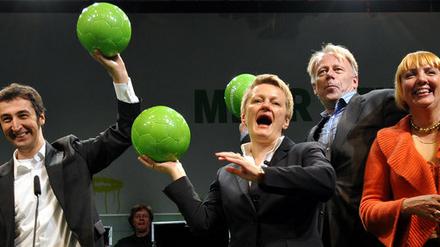 Mit der Harmonie ist es bei den Grünen schon länger dahin.