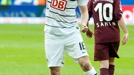 Mit Volldampf für Hertha: Der neue Mannschaftskapitän Peter Niemeyer.