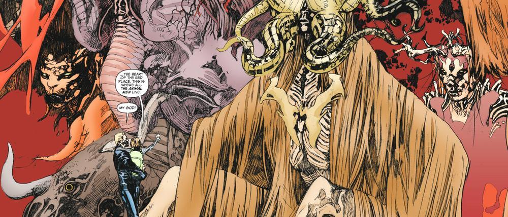 Meisterhafte Monstrositäten: "Animal Man" besticht durch Jeff Lemires Erzählkunst mindestens genauso wie durch Travel Foremans Zeichnungen.