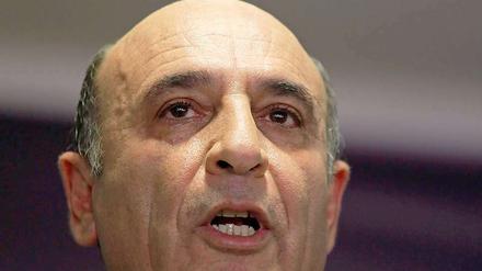 Shaul Mofaz, der Chef der Kadima. 