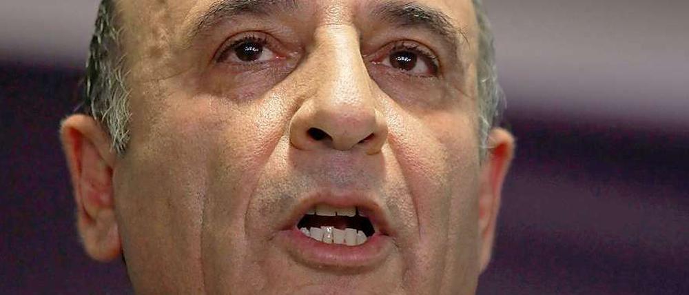 Shaul Mofaz, der Chef der Kadima. 