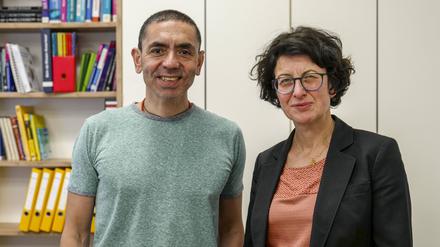 Uğur Şahin und Özlem Türeci