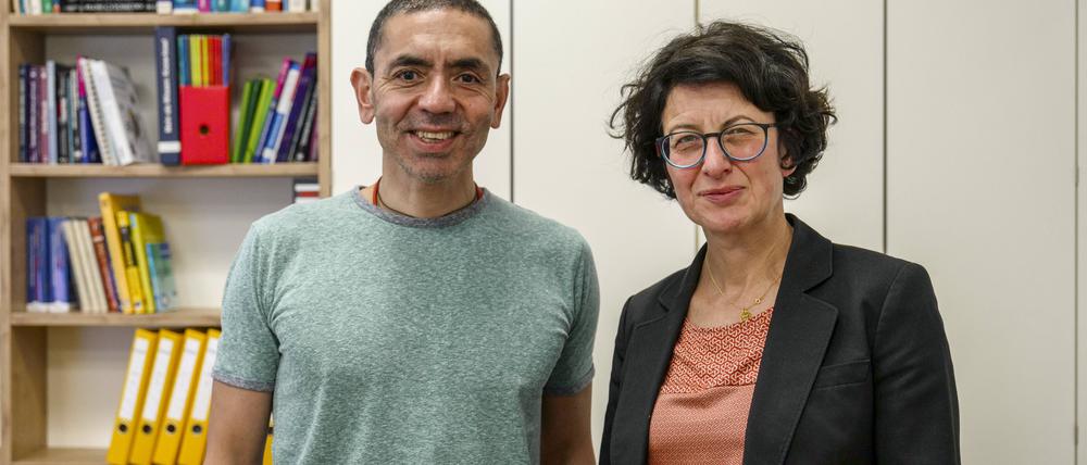 Uğur Şahin und Özlem Türeci
