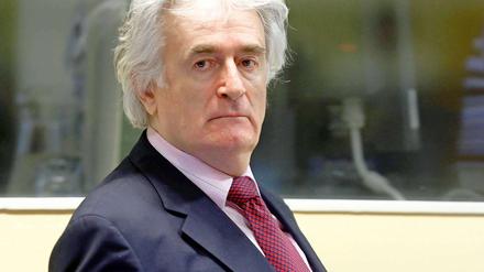 Angeklagter: Radovan Karadzic wird Völkermord vorgeworfen.