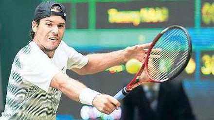 Letzter Auftritt? Thomas Haas tritt zum 13. Mal in Wimbledon an. Sein bestes Ergebnis erreichte er 2009, als er bis ins Halbfinale kam. Foto: dpa