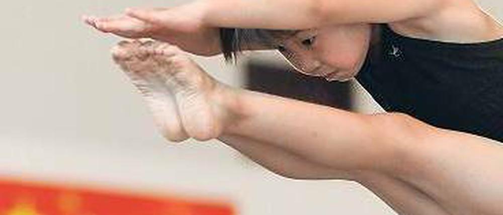 Auf die Knochen. Besonders in jungen Jahren besteht Verletzungsgefahr. Foto: Reuters