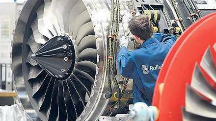 20 Jahre Düsentrieb: Seit 1992 entwickeln, prüfen und warten Techniker in Dahlewitz südlich von Berlin kleine und mittelgroßen Flugzeugtriebwerke. Bald testet das Werk auch das Modell Trent XWP, das derzeit größte und sparsamste Triebwerk auf dem Markt.