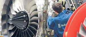 20 Jahre Düsentrieb: Seit 1992 entwickeln, prüfen und warten Techniker in Dahlewitz südlich von Berlin kleine und mittelgroßen Flugzeugtriebwerke. Bald testet das Werk auch das Modell Trent XWP, das derzeit größte und sparsamste Triebwerk auf dem Markt.