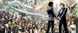 Premiere: Das Cover des jetzt erschienenen X-Men-Hefts #51.