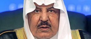 Der saudische Kronprinz Naif bin Abdelasis Al-Saud ist im Alter von 78 Jahren gestorben.