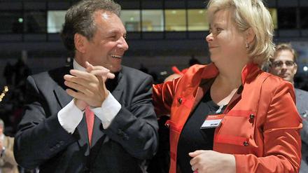 Klaus Ernst und Gesine Lötzsch.