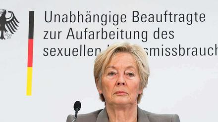 Die Amtszeit der Unabhängigen Beauftragten der Bundesregierung, Christine Bergmann, endet bald. Ihre Arbeit soll aber fortgesetzt werden. 