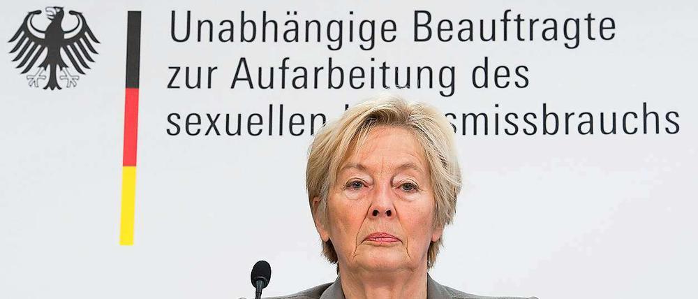 Die Amtszeit der Unabhängigen Beauftragten der Bundesregierung, Christine Bergmann, endet bald. Ihre Arbeit soll aber fortgesetzt werden.
