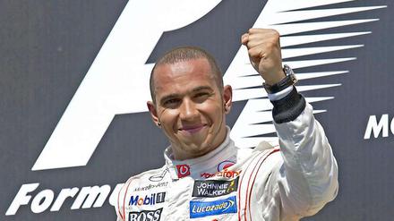 Sprung ins Glück. Lewis Hamilton hat zum dritten Mal in Montreal gewonnen. 