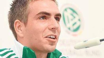 Philipp Lahm, 28, ist seit Sommer 2011 Kapitän