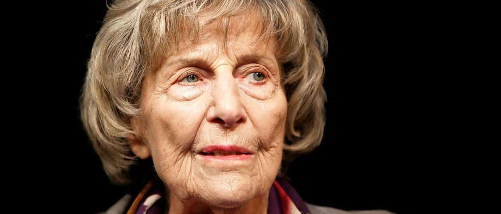 Margarete Mitscherlich hat auch im hohen Alter noch in Frankfurt als Psychoanalytikerin praktiziert. 